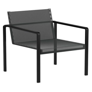 Fauteuil bas ALURA de Royal Botania, Noir
