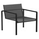 Fauteuil bas ALURA, Noir