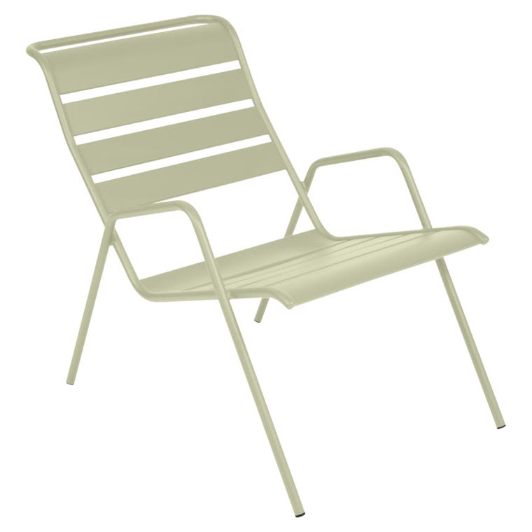 Fauteuil bas MONCEAU de Fermob, Tilleul Fauteuil bas MONCEAU de Fermob, Tilleul