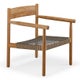 Fauteuil bas TIBBO de Dedon, Noir mat