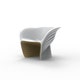 Fauteuil bicolore BIOPHILIA, Champagne