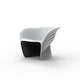 Fauteuil bicolore BIOPHILIA, Noir