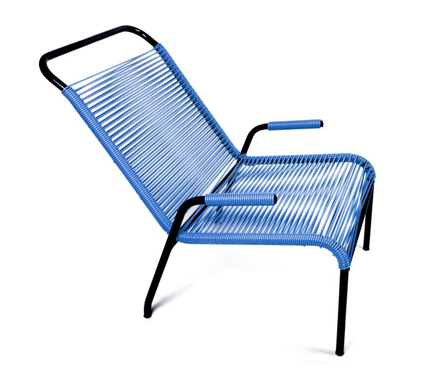 Fauteuil BRAZZA de Boqa, Bleu nuit Fauteuil BRAZZA de Boqa, Bleu nuit