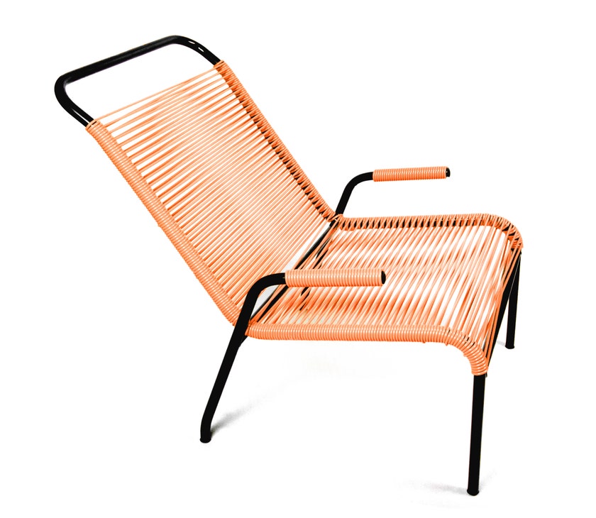 Fauteuil BRAZZA de Boqa, Orange Fauteuil BRAZZA de Boqa, Orange