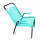 Fauteuil BRAZZA, Vert turquoise