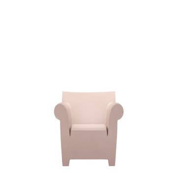 Fauteuil BUBBLE CLUB de Kartell, Poudré