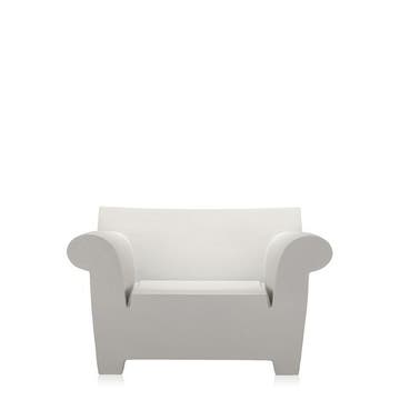 Fauteuil BUBBLE CLUB, Blanc Zinc 