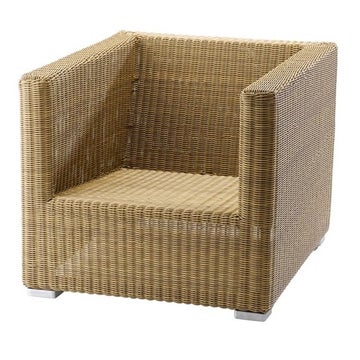 Fauteuil Chester de Cane-Line, Naturel