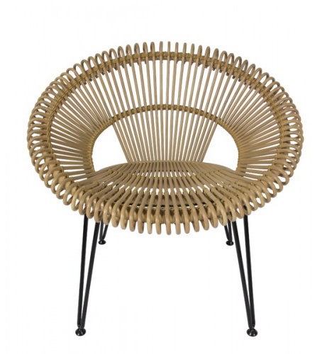 Fauteuil CRUZ LAZY de Vincent Sheppard, Naturel Fauteuil CRUZ LAZY de Vincent Sheppard, Naturel