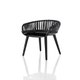 Fauteuil CYBORG CLUB, Noir brillant / Noir