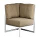 Fauteuil d'angle NINIX, Cappuccino