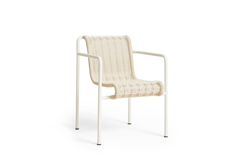 Fauteuil de table PALISSADE CORD, Cream white Fauteuil de table PALISSADE CORD, Cream white