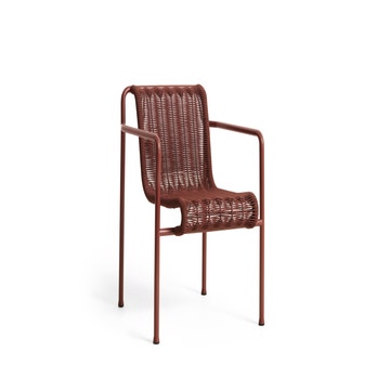 Fauteuil de table PALISSADE CORD, Iron red
