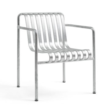 Fauteuil de table PALISSADE de Hay, Galva brut