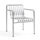 Fauteuil de table PALISSADE, Galva brut