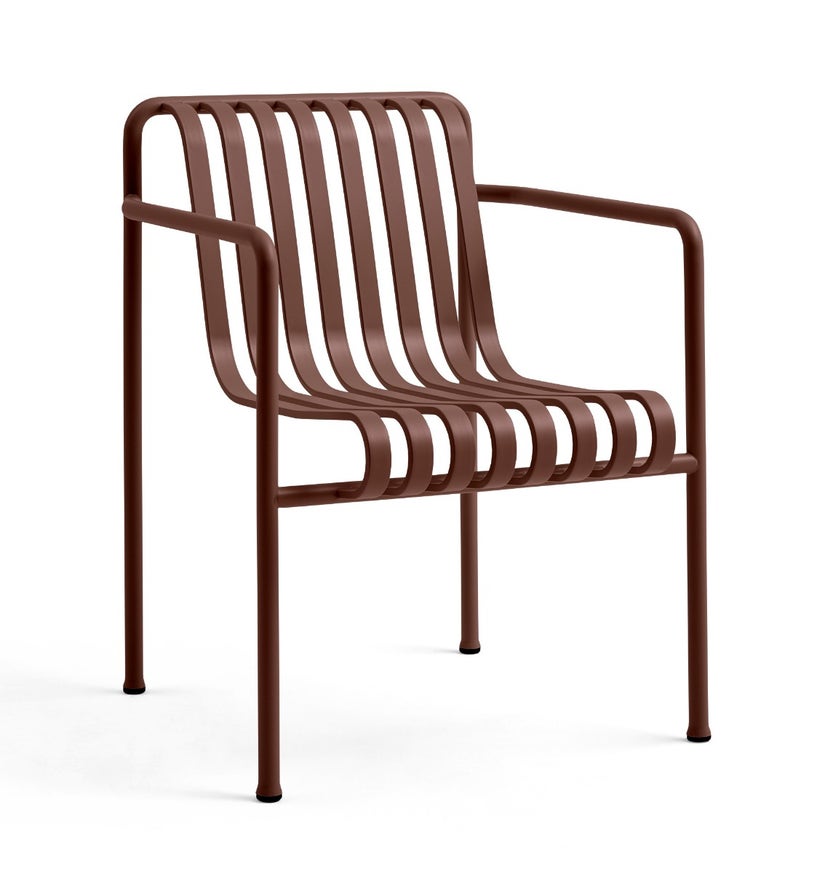 Fauteuil de table PALISSADE de Hay, Iron red Fauteuil de table PALISSADE de Hay, Iron red