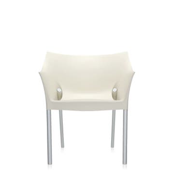 Fauteuil DR.NO de Kartell, Blanc cire
