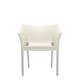 Fauteuil DR.NO, Blanc cire