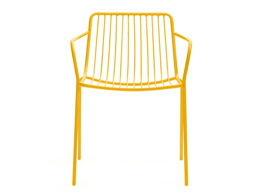 Fauteuil extérieur NOLITA de Pedrali, Jaune Fauteuil extérieur NOLITA de Pedrali, Jaune