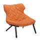 Fauteuil FOLIAGE TREVIRA, Orange, Structure noire