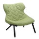 Fauteuil FOLIAGE TREVIRA, Vert, Structure noire