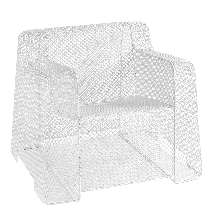 Chauffeuse IVY de Emu, Blanc mat