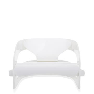 Fauteuil JOE COLOMBO de Kartell, Blanc