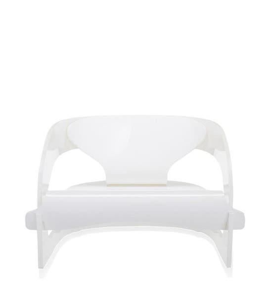 Fauteuil JOE COLOMBO de Kartell, Blanc