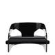 Fauteuil JOE COLOMBO de Kartell, Noir 