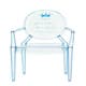 Fauteuil LOU LOU, bleu claire-prince