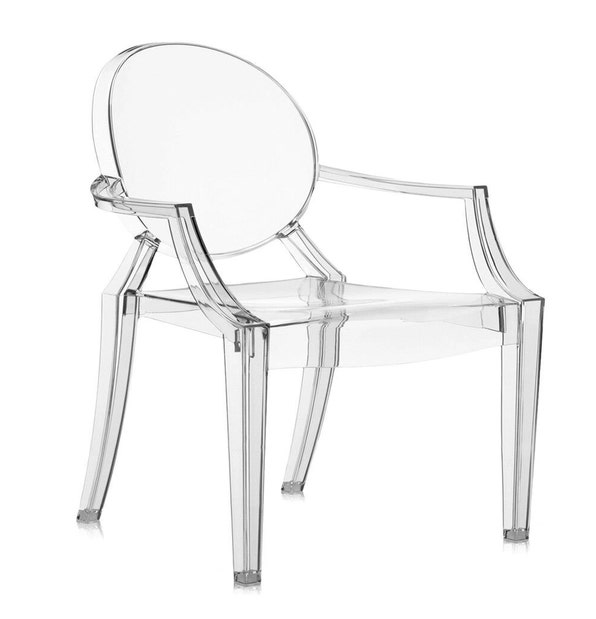 Fauteuil LOU LOU GHOST de Kartell, Cristal