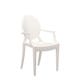 Fauteuil LOUIS GHOST de Kartell, Blanc brillant