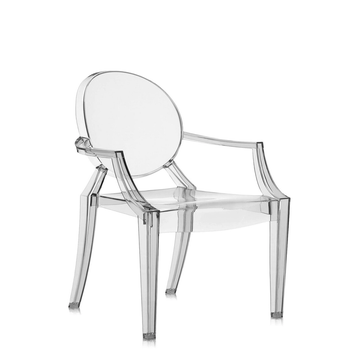 Fauteuil LOUIS GHOST de Kartell, Fumé Clair