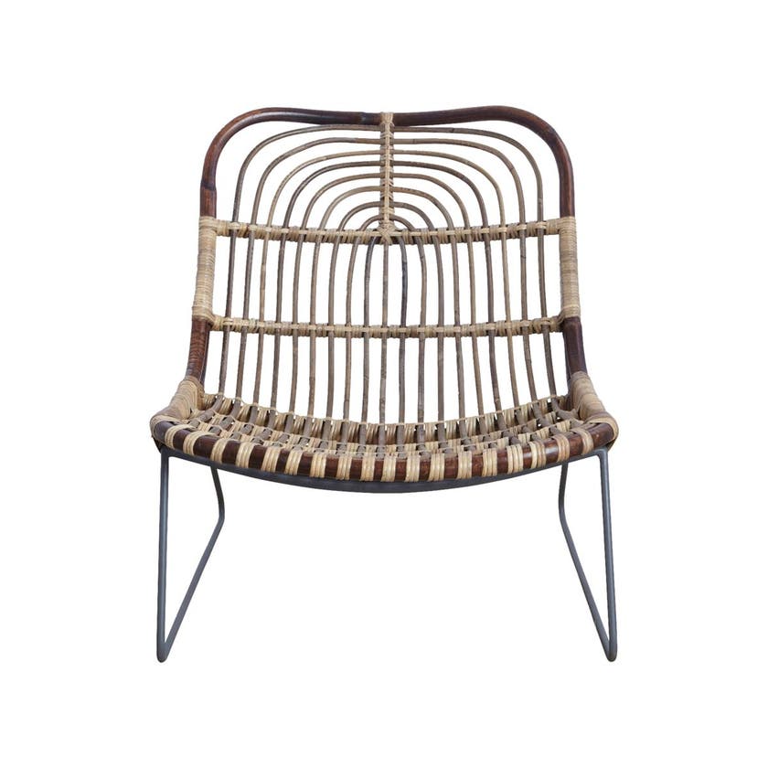 Fauteuil lounge en rotin KAWA de House Doctor Fauteuil lounge en rotin KAWA de House Doctor