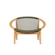 Fauteuil lounge FRIDA, Dark Green 