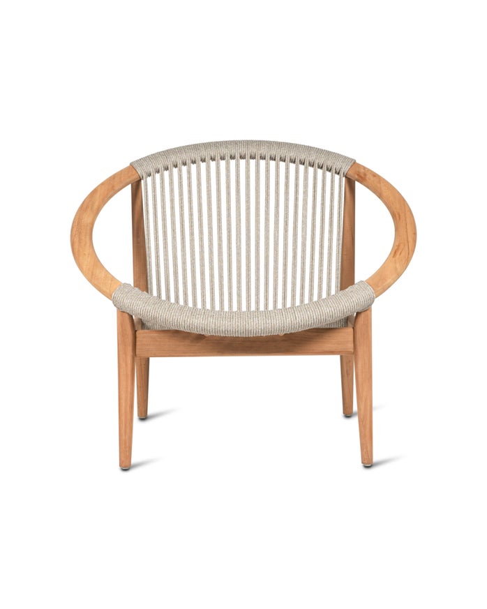 Fauteuil lounge FRIDA de Vincent Sheppard, Dune White Fauteuil lounge FRIDA de Vincent Sheppard, Dune White