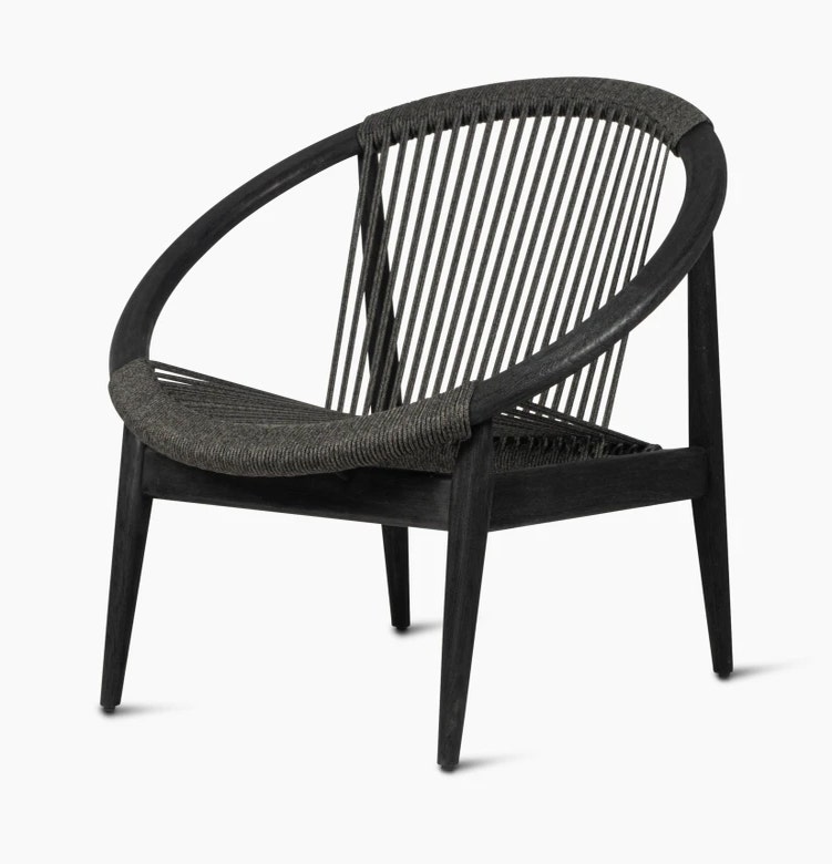 Fauteuil lounge FRIDA de Vincent Sheppard, Noir