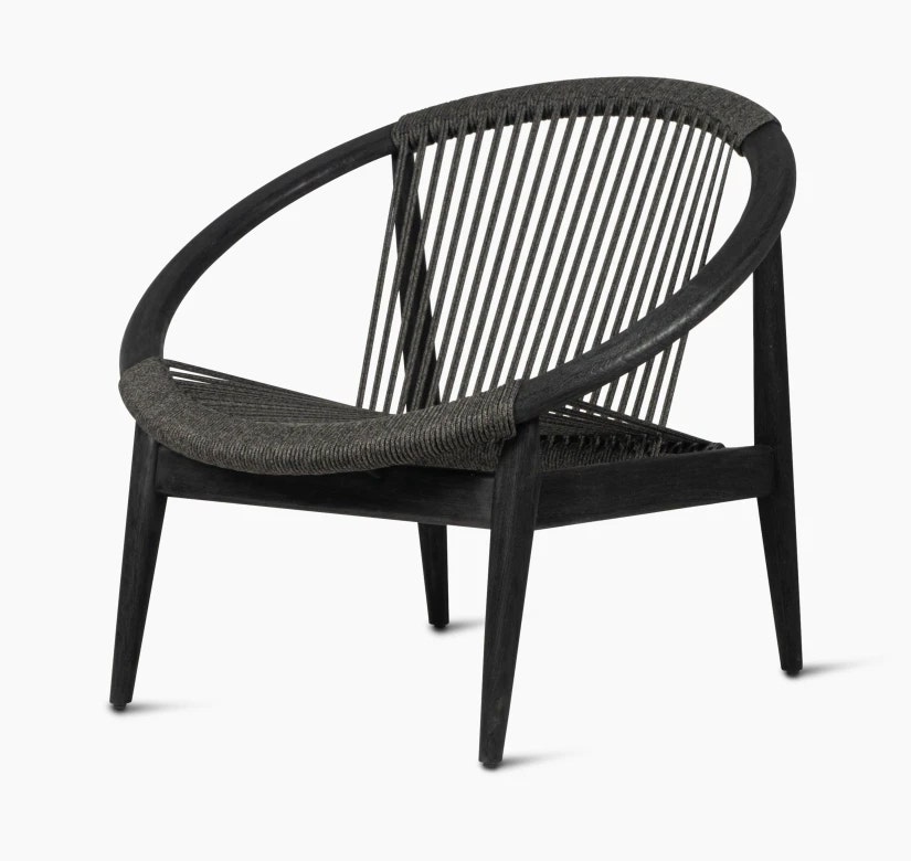 Fauteuil lounge FRIDA de Vincent Sheppard, Noir Fauteuil lounge FRIDA de Vincent Sheppard, Noir