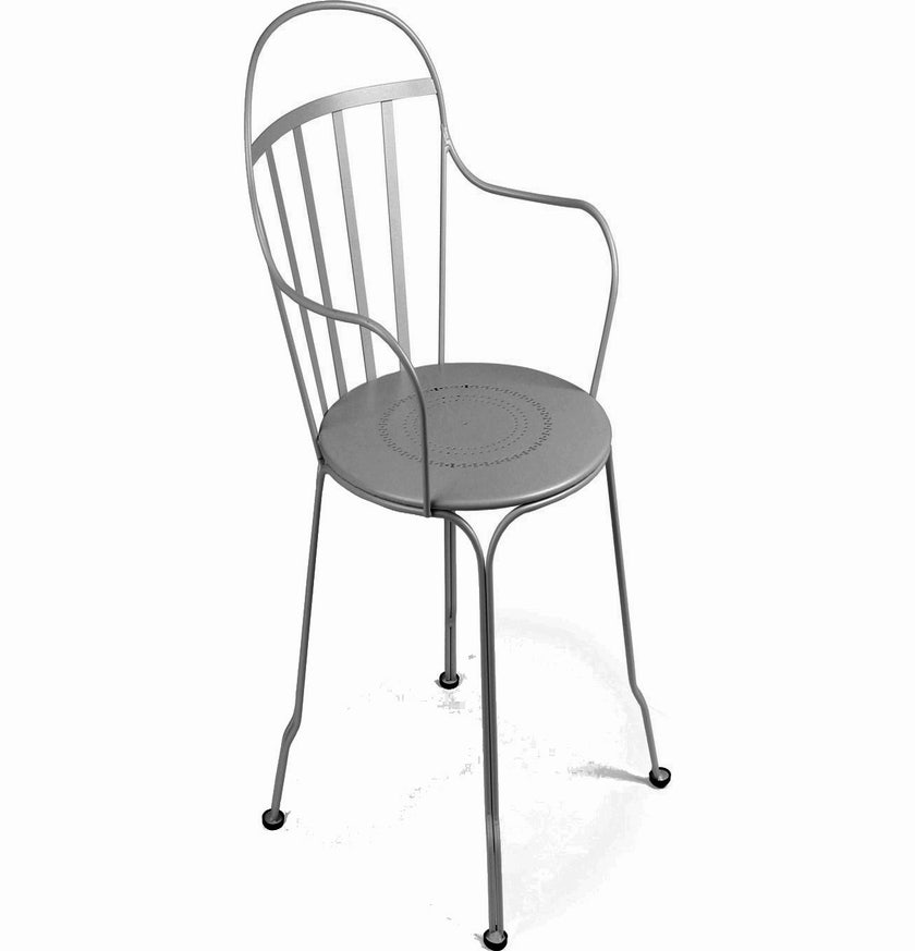 Fauteuil LOUVRE de Fermob gris orage