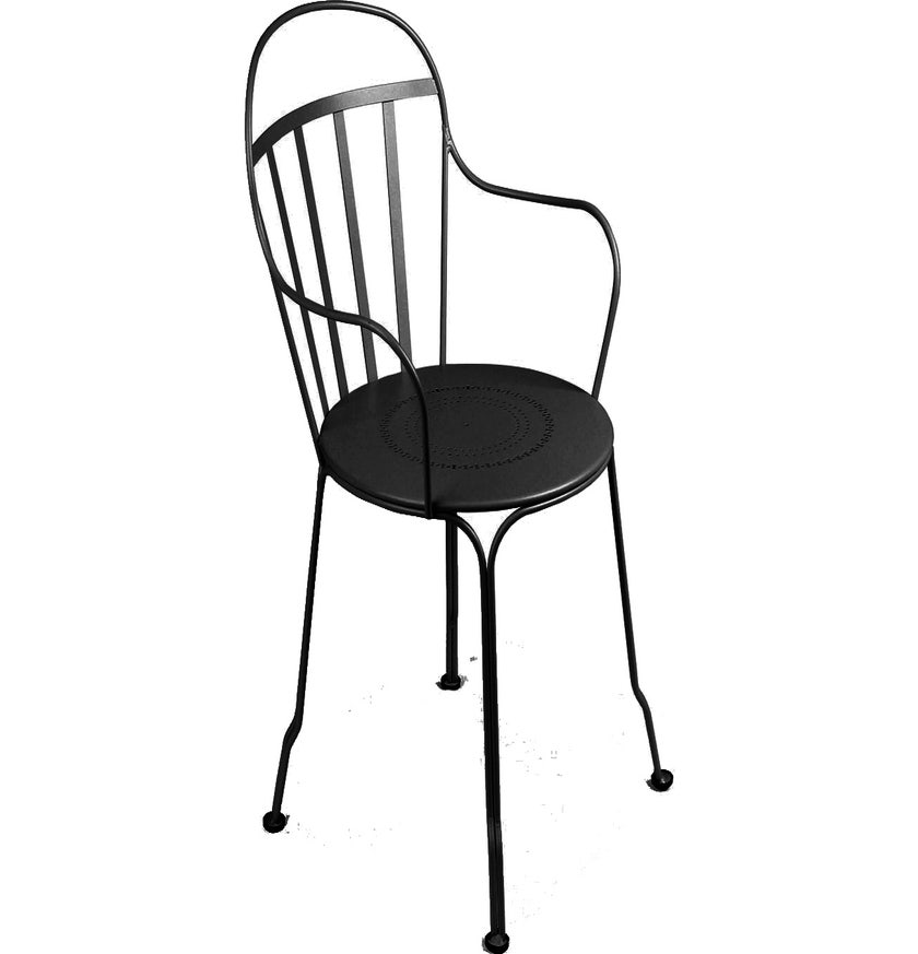 Fauteuil LOUVRE de Fermob réglisse