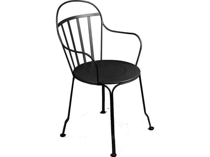Fauteuil LOUVRE de Fermob réglisse Fauteuil LOUVRE de Fermob réglisse