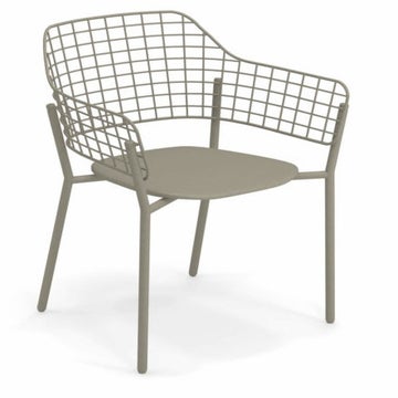 FAUTEUIL LYZE, Gris vert de EMU