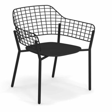 FAUTEUIL LYZE, Noir de EMU