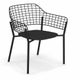 FAUTEUIL LYZE, Noir