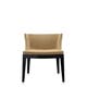 Fauteuil MADEMOISELLE KRAVITZ de Kartell, structure noire, Raphia Noir