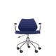Fauteuil MAUI SOFT avec roulettes, Bleu