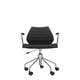 Fauteuil MAUI SOFT avec roulettes, Noir