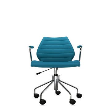 Fauteuil MAUI SOFT avec roulettes de Kartell, Octane 