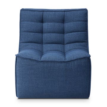 Fauteuil N701 d'Ethnicraft, Bleu