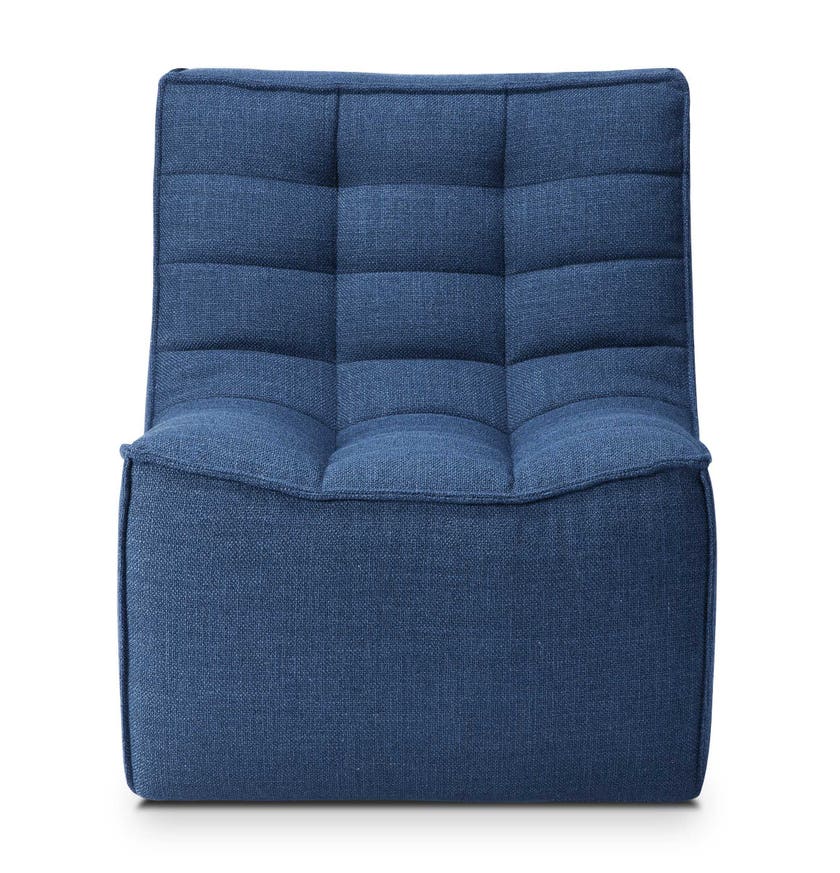 Fauteuil N701 d'Ethnicraft, Bleu